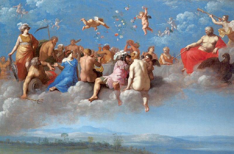 POELENBURGH, Cornelis van The Feast of the Gods